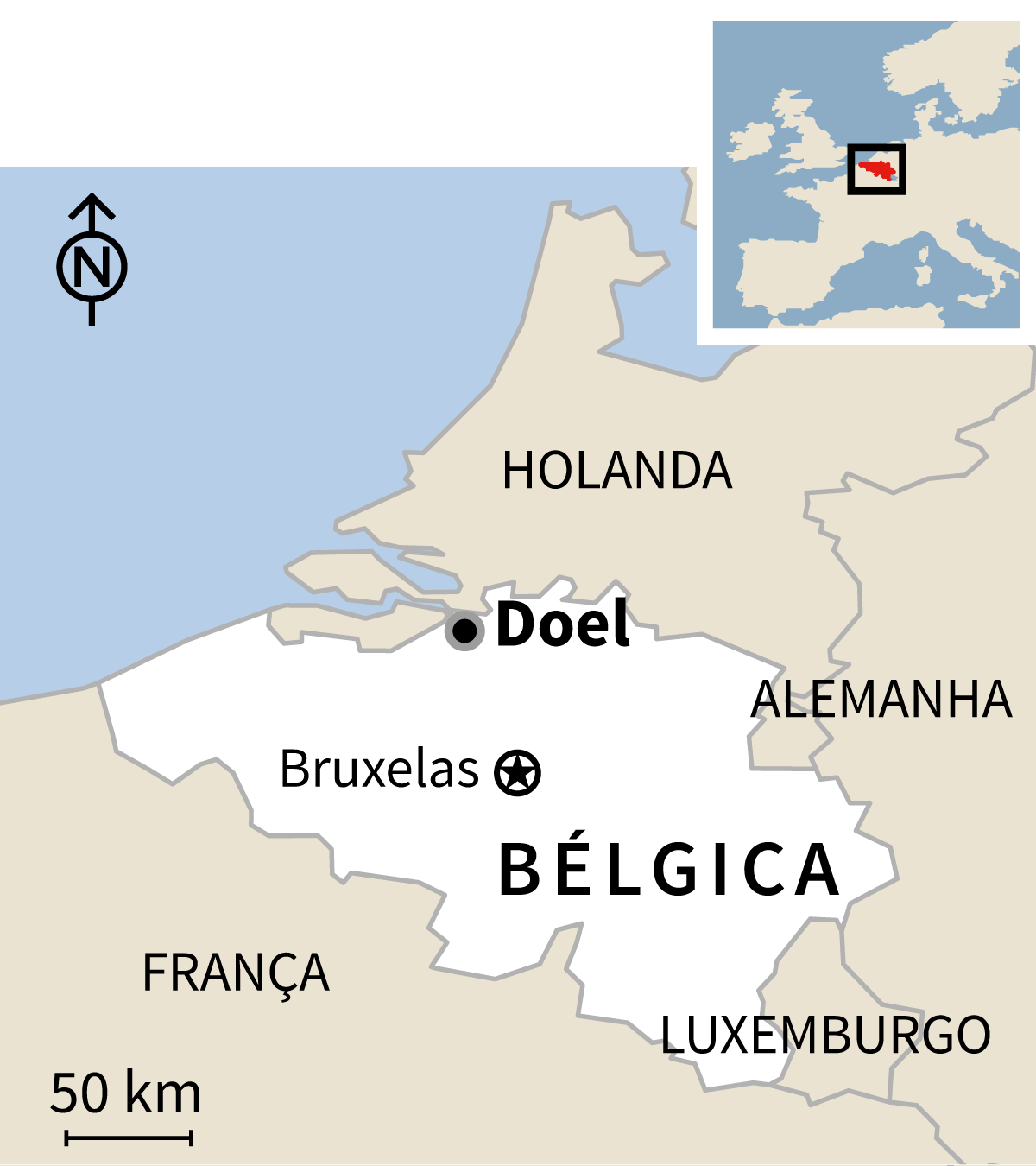 Info - Onde Fica Doel - Bélgica